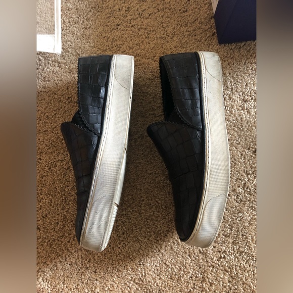 Stuart Weitzman Nuggets Nero Soft Croco Size 6.5 - Picture 3 of 7